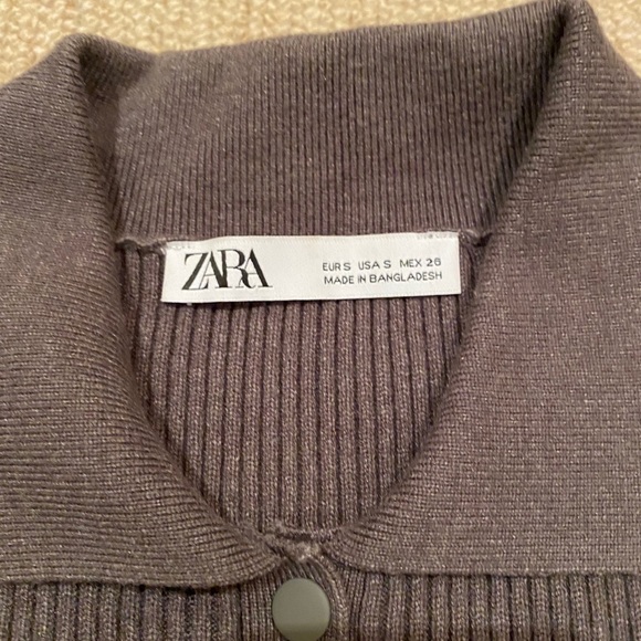 Zara Knit Polo Sweater - Picture 4 of 4